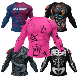 Rashguard de compression JJB (manche longue)