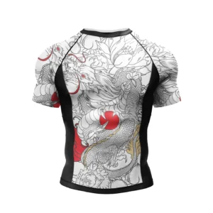 Rashguard Dragon Blanc