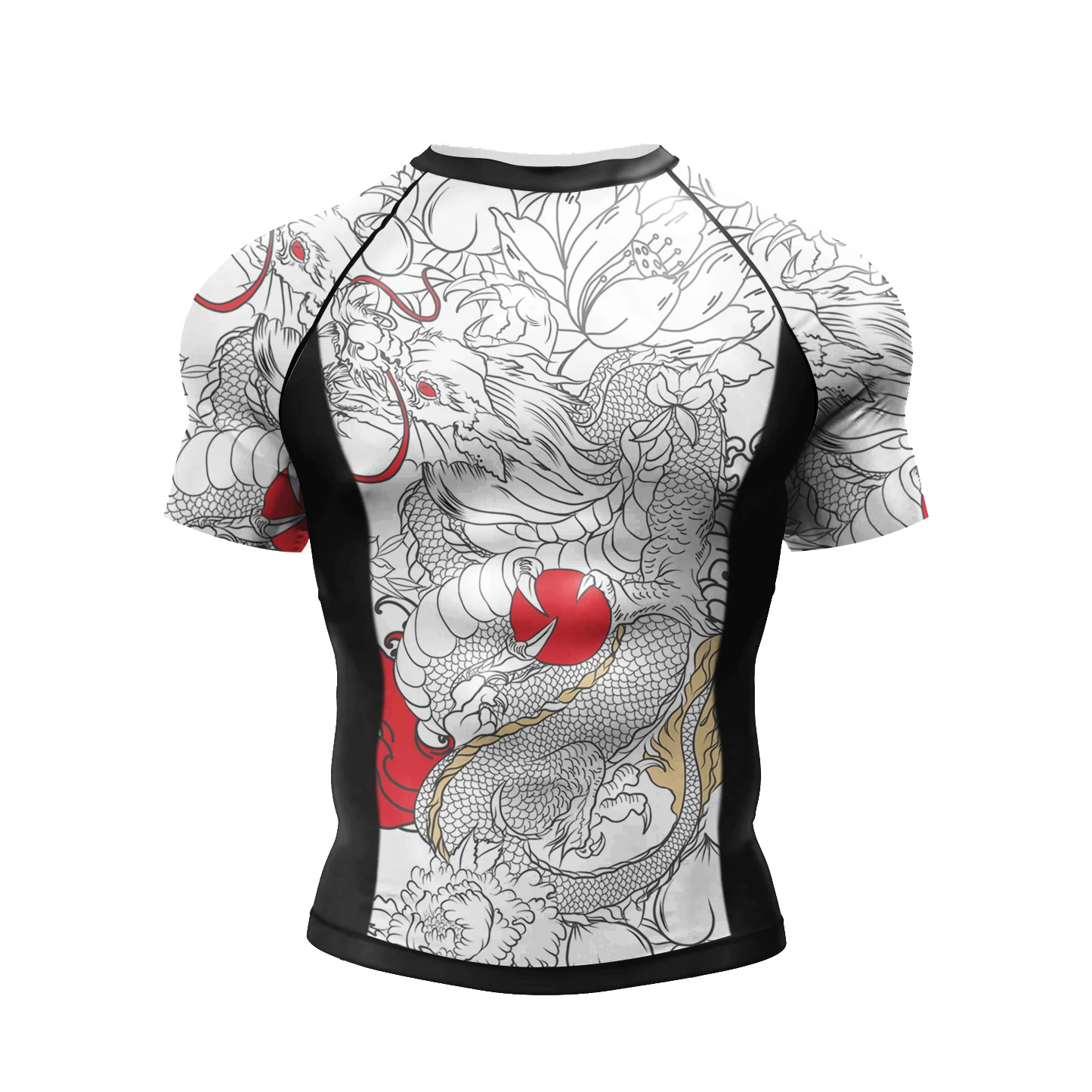 Rashguard Dragon Blanc